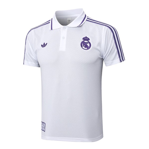 Polo Real Madrid 2026 2027 Blanco 2
